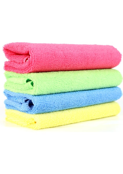 4 Adet 40X40 Ultra Emiciliğe Sahip 240 Gsm Mikrofiber Bez modelleri