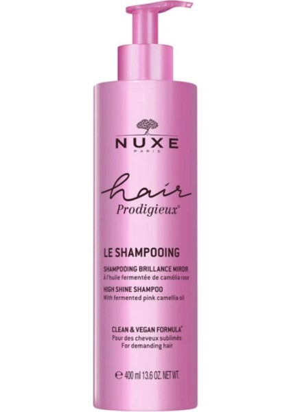 Hair Prodigieux High Shine Shampoo 400 ml + Dezenfektan Hediyeli - %72 Alkol
