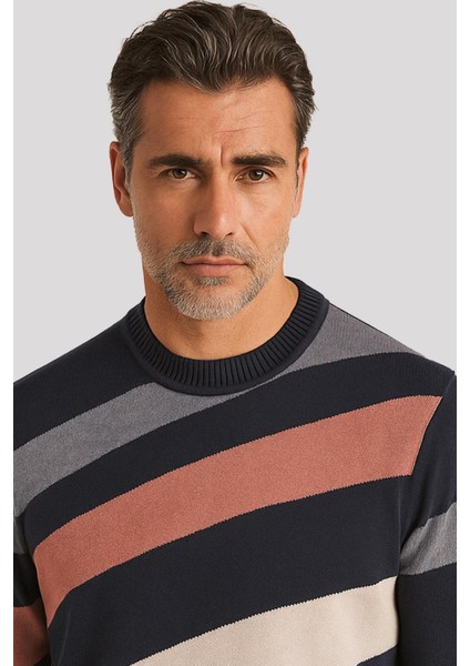 Erkek Bisiklet Yaka Triko Lacivert 3759 fiyatları