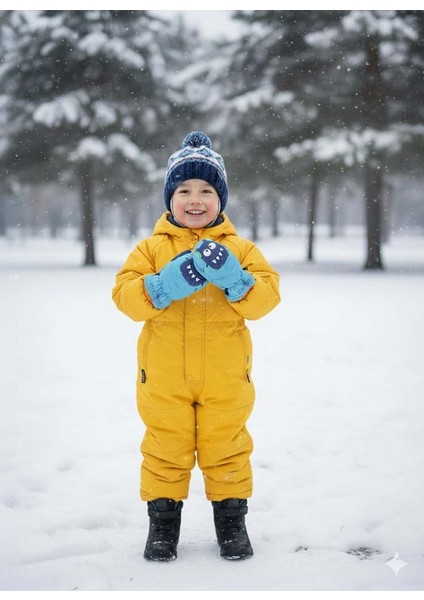 Kitti 420-15 1-3 Yaş Kar Kayak Eldiveni