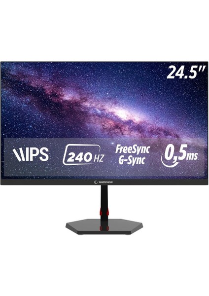 25' Raven RV25R240F 0.5ms 240Hz Full Hd IPS Gamıng Monıtor