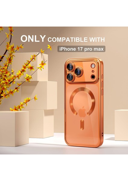 IPHONE17 Pro Max Magsafe Uyumlu Kamera Korumalı Ince Esnek Kılıf Darbeye Dayanıklı Arkası Şeffaf fiyatları