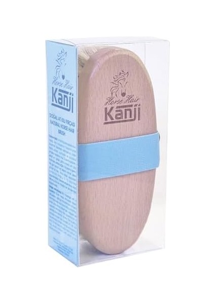 %100 Doğal At Kılı Masaj ve Kuru Fırçalama Için Bebe Mavi Kemerli Vücut Peeling Selülit Fırçası fiyatları