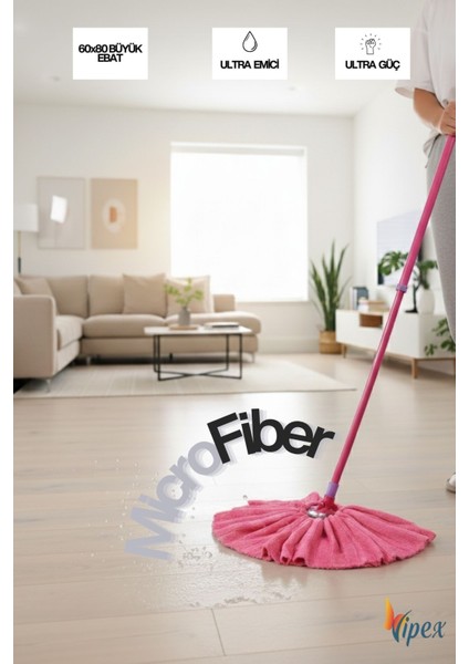 60X80 Ultra Doku Havlu Mop Başlığı Yüksek Emicilik fiyatları