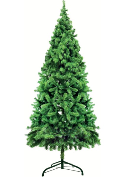 Yılbaşı Ağacı Yerli Üretim 300 cm 1100 Dal Yeşil Renk Lüks Yılbaşı Çam