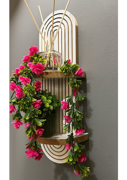 Duvar Rafı, Duvar Dekorasyon, Dekoratif, Ahşap, Beyaz, Mdf fırsatları