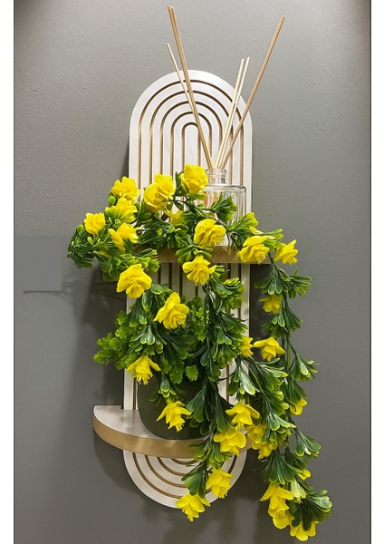 Duvar Rafı, Duvar Dekorasyon, Dekoratif, Ahşap, Beyaz, Mdf indirimleri