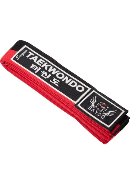 Taekwondo Pum Kemer(Kırmızı-Siyah Kemer)