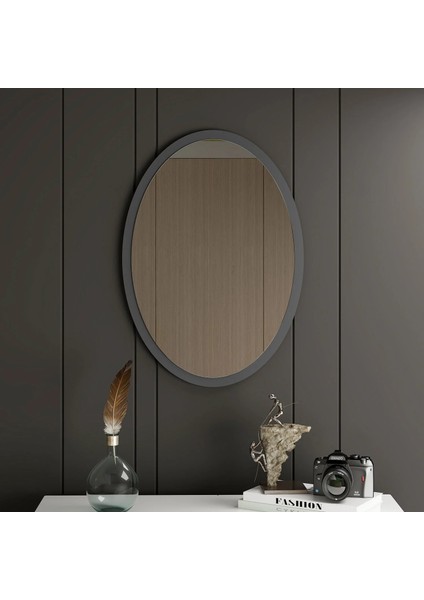 Elips Ayna - Antrasit (Rafsız) fiyatları