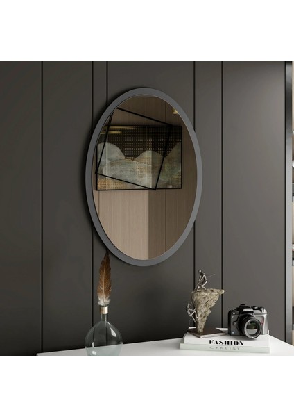 Elips Ayna - Antrasit (Rafsız) modelleri