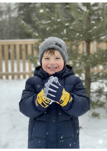 Kitti 421-13 4-7 Yaş Kar Kayak Eldiveni