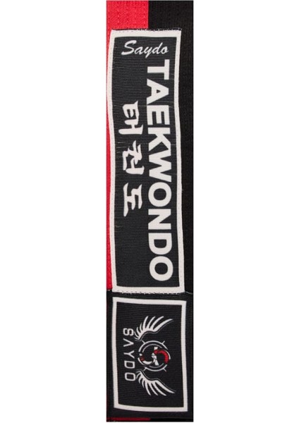 Taekwondo Pum Kemer(Kırmızı-Siyah Kemer) modelleri