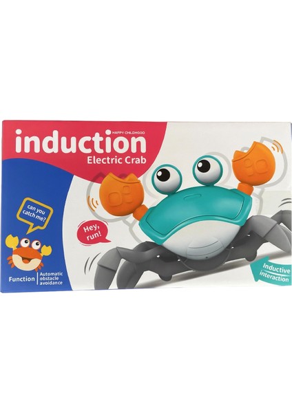 Pasifik Toys Işıklı Sensörlü Yengeç Yeşil QC3Y