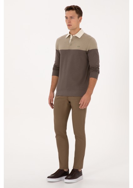 Erkek Haki Pantolon (Kanvas-Chino) 50316835-VR027 modelleri