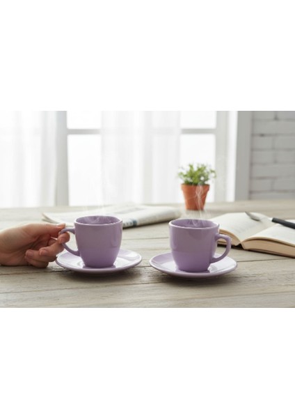 2'li Porselen Türk Kahvesi Fincan Takımı – Şık Tasarım, Hediyelik, Dayanıklı Kahve Fincanı Seti