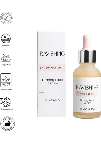 Doğal Türevli Cildi Gençleştirmeye Yardımcı Yoğun Nemlendiricili Dolgunlaştırıcı Botoks Serumu 30 ml fiyatları