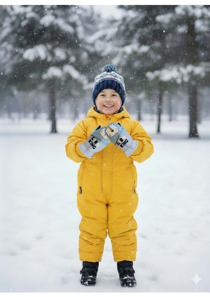 Kitti 420-14 1-3 Yaş Kar Kayak Eldiveni