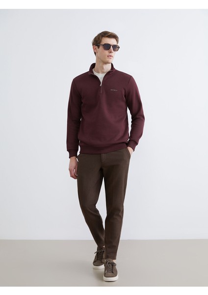 Yeni Sezon Fermuarlı Dik Yaka Erkek Kalın Sweatshirt fiyatları