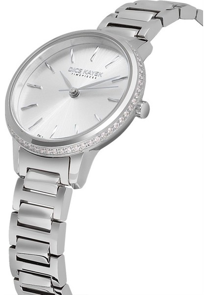 DK.1.AG1400.01 Çelik Kasa Çelik Kordon 5 Atm Suya Dayanıklı Metalik Renk Kadın Kol Saati modelleri