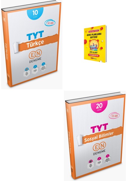 En Deneme Tyt Türkçe ve Sosyal Bilimler Deneme + Planlama Defteri