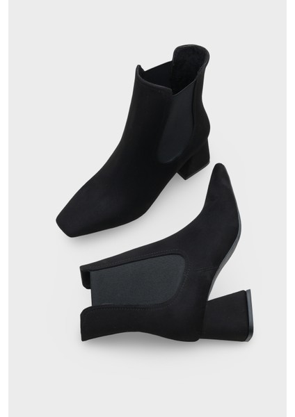 Ronny Sivri Burunlu Yandan Lastikli Kadın Bot