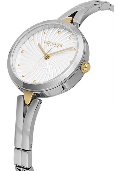 DK.1.AG1414.03 Minimal Tasarım 5 Atm Suya Dayanıklı Metalik Renk Kadın Kol Saati modelleri