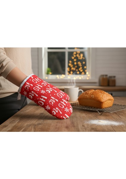 Fırın Eldiveni Yeni Yıl Temalı , Yılbaşı Temalı