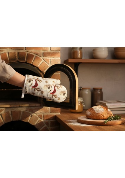 Fırın Eldiveni Yeni Yıl Temalı , Yılbaşı Temalı