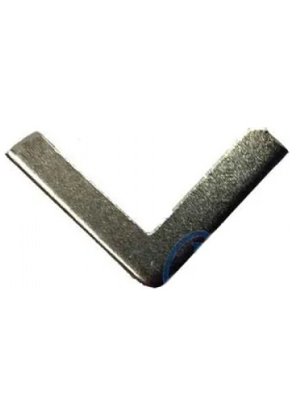 Eco Lounge Kitap, Kapak, Menü, Albüm Köşesi, Orta - 18X32MM, Nikel, 20 Adet