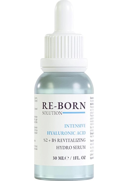 Re-Born Solution Intensive Hyaluronic Acid%2 + B5 Revitalizing Hydro Serum, 30 ml modelleri