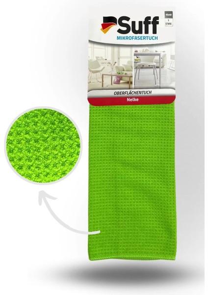 Heyf Suff Karanfil Mikrofiber Bez 40X40 indirimleri