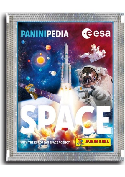 Lisanslı Nasa Space Paninipedia Sticker Album+10 Paket (50 Çıkartma) Uzayı Keşfedin indirimleri