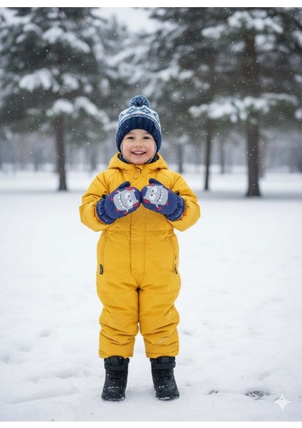 Kitti 420-15 1-3 Yaş Kar Kayak Eldiveni