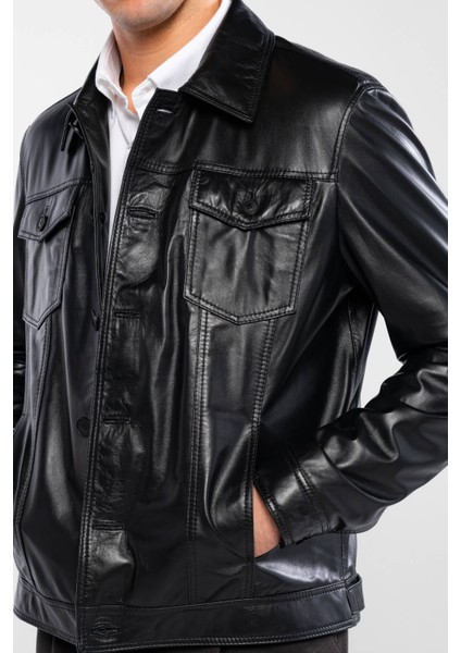 Erkek Hakiki Deri Siyah Deri Deri Mont 415 K-899 Y Erk Dr Mont Y25 Sıyah Dr indirimleri
