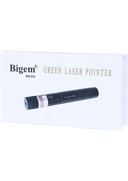 Şarjlı Yeşil Lazer Pointer 1000MW BM-520 ( Lisinya ) fiyatları
