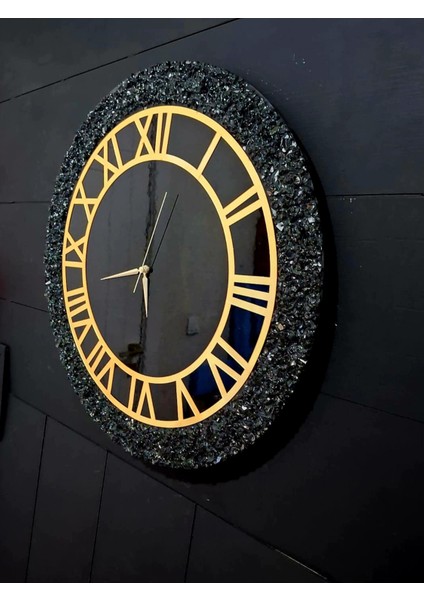 Duvar Saati- 50 cm -Modern Dekoratif Duvar Saati-Epoksi Duvar Saati fırsatları