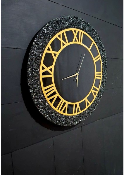 Duvar Saati- 50 cm -Modern Dekoratif Duvar Saati-Epoksi Duvar Saati indirimleri