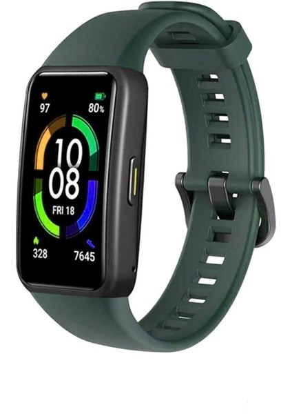 Huawei Band 6 ve Honor Band 6 Uyumlu Soft (Yüksek Kalite) Silikon Kordon Kayış