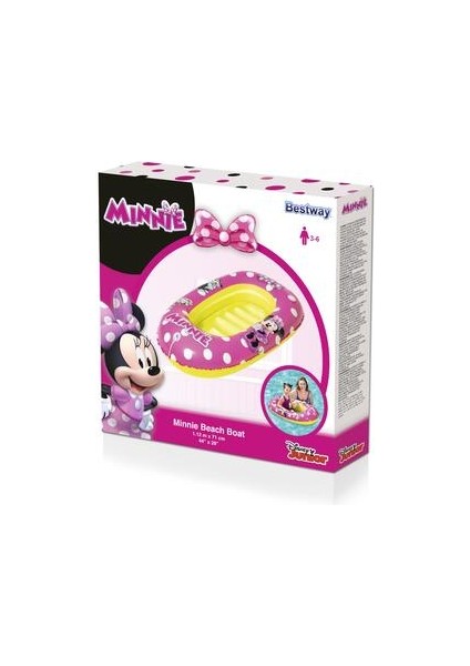 Bestway Minnie Mouse Çocuk Botu 102X69 cm - 91083 (Lisinya) fiyatları