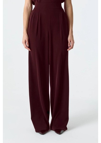 Çift Pilili Dökümlü Pantolon fiyatları