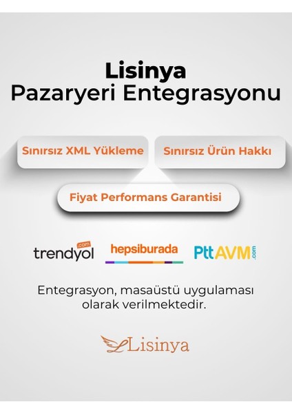 Lisinya 3 Adet Pazaryeri Entegrasyon Sistemi