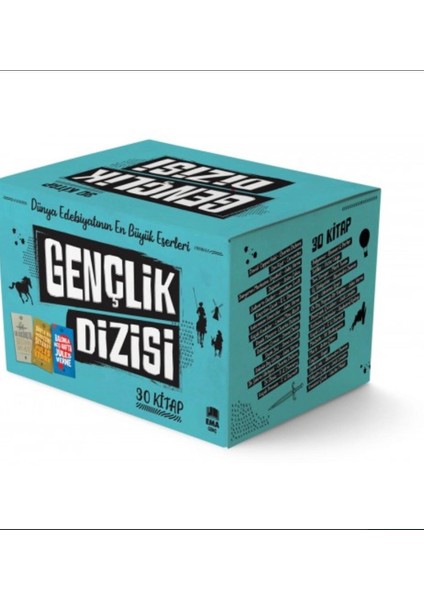Gençlik Dizisi 6. 7. 8. Sınıflar 30 Kitap Set