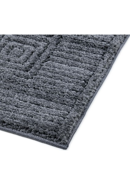 Pandora Yumuşak Peluş Shaggy Gri Çocuk Odası Oturma Odası Salon Mutfak Koridor Halısı Yolluk 1102O indirimleri