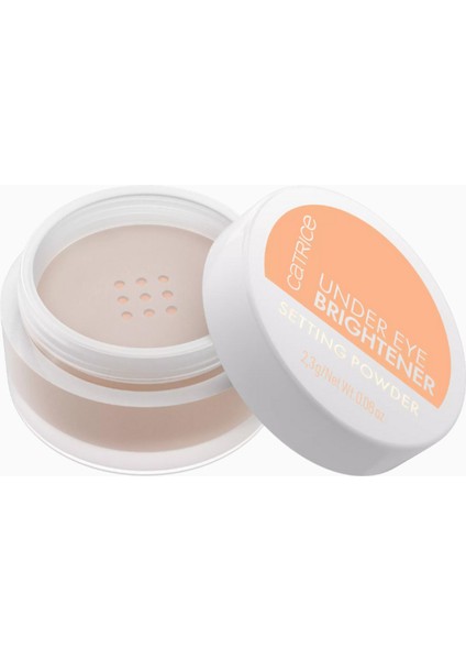 Göz Altı Aydınlatıcı Sabitleyici Pudra,şeftali Ton, Parlak Bitiş