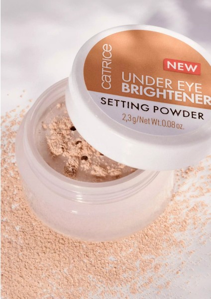 Göz Altı Aydınlatıcı Sabitleyici Pudra,şeftali Ton, Parlak Bitiş fırsatları