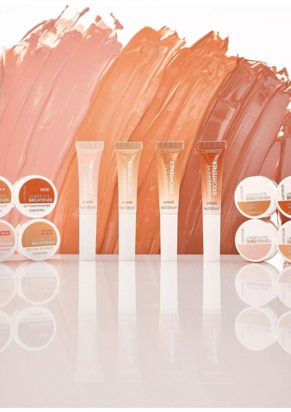 Göz Altı Aydınlatıcı Sabitleyici Pudra,şeftali Ton, Parlak Bitiş indirimleri