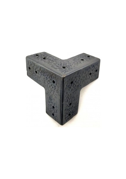 Eco Lounge Antika Tarz Dekoratif Pirinç Köşe Gönye - 68X68 Mm, Oksit