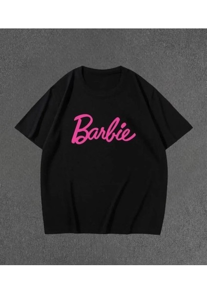 Kadın Baskılı Oversize T-Shirt - Siyah fiyatları