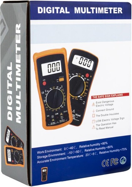 VC-830L Dijital Multimetre Ölçü Aleti Voltmetre Ampermetre Direnç Ölçer modelleri