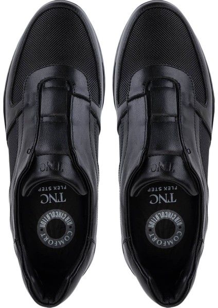 Erkek Hakiki Deri Siyah Sneakers & Spor Bot 298 3299-56602 Erk Bot SK25-26 Sıyah indirimleri